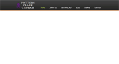 Desktop Screenshot of pottersplacechurch.com